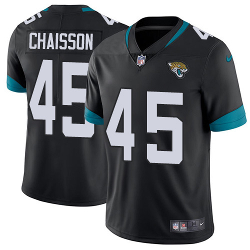 Jacksonville Jaguars #45 KLavon Chaisson Black Team Color Youth Stitched NFL Vapor Untouchable Limited Jersey